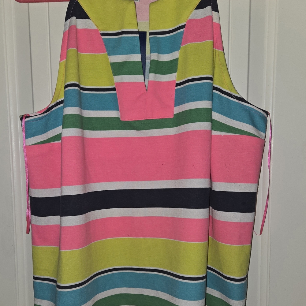 Crown & Ivy Colorful Striped Tank Top
